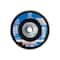 Pferd 4-1/2" x 5/8-11 Thd. POLIFAN Flap Disc - Z SG POWER STEELOX, Zirconia, 60 Grit, Flat 62278 - alternate 3